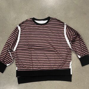 Striped Black and PinkSweater